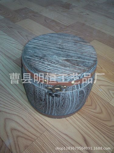 厂家直销/旅游产品包装木盒子仿古木盒/原木做旧木盒/储藏木盒